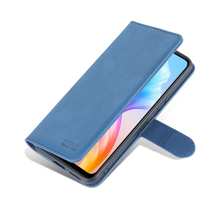 AZNS for vivo S10e 5G/V23e 4G/5G Phone Case, Folio Stand Wallet Magnetic PU Leather Protect Folio Cover - Blue