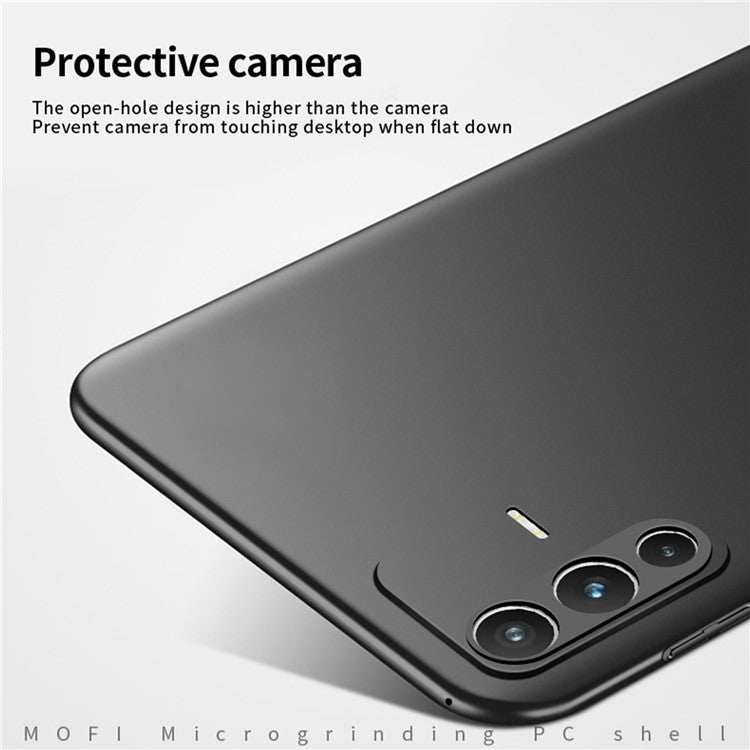 MOFI JK PC Series-1 Shield for vivo S12 Ultra Thin Phone Case Silky Touch Matte Hard PC Camera Protection Back Cover - Black