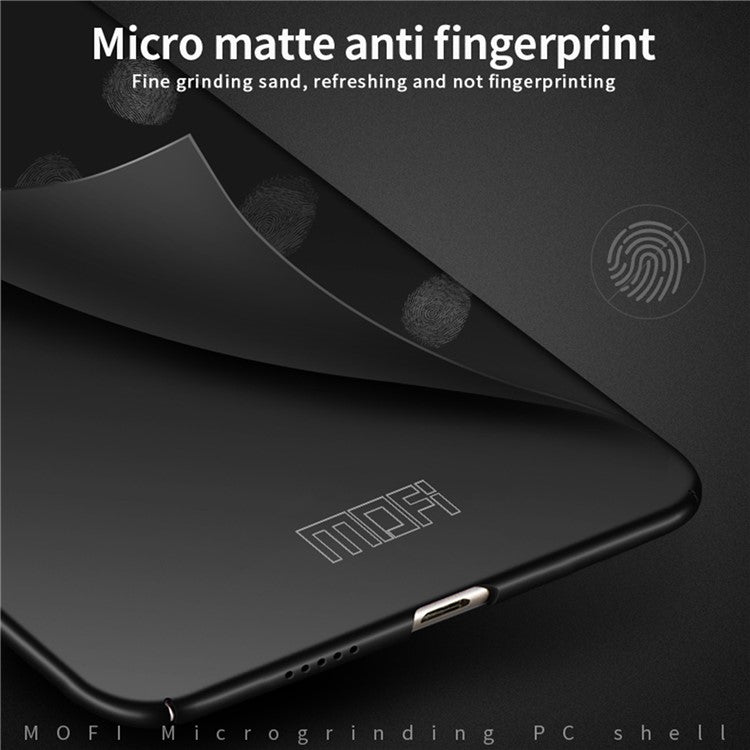 MOFI JK PC Series-1 Shield for vivo S12 Ultra Thin Phone Case Silky Touch Matte Hard PC Camera Protection Back Cover - Black