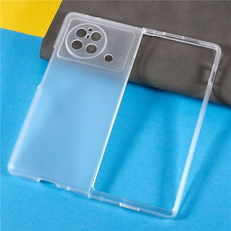 Phone Case for vivo X Fold, Anti-scratch Hard PC Back Cover - Transparent