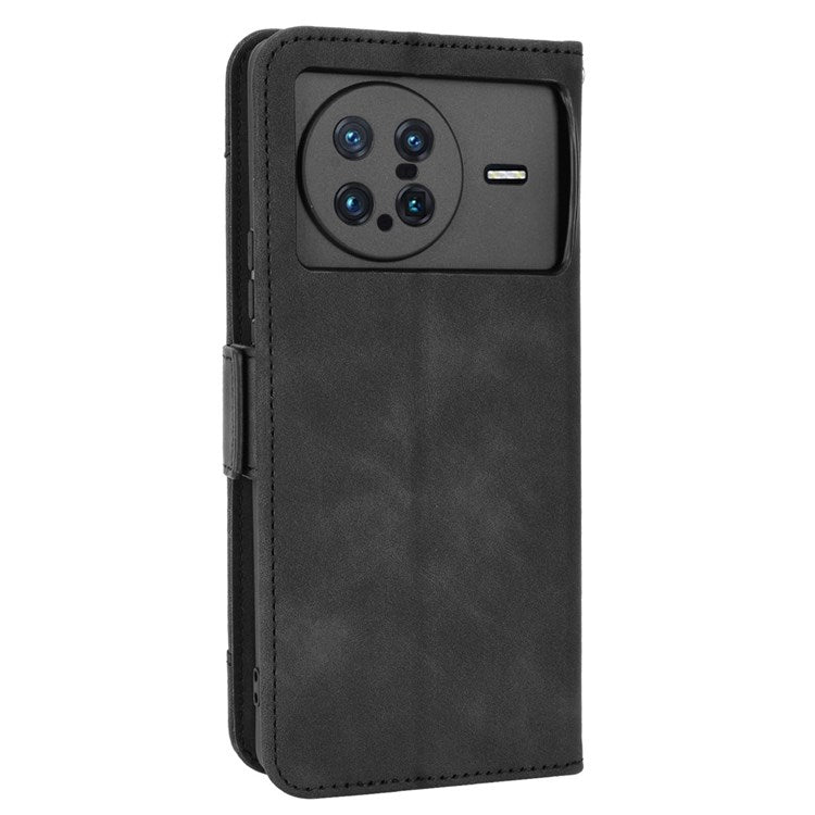 Smartphone Case for vivo X Note, Magnetic Wallet Style Stand Flip PU Leather Phone Cover - Black