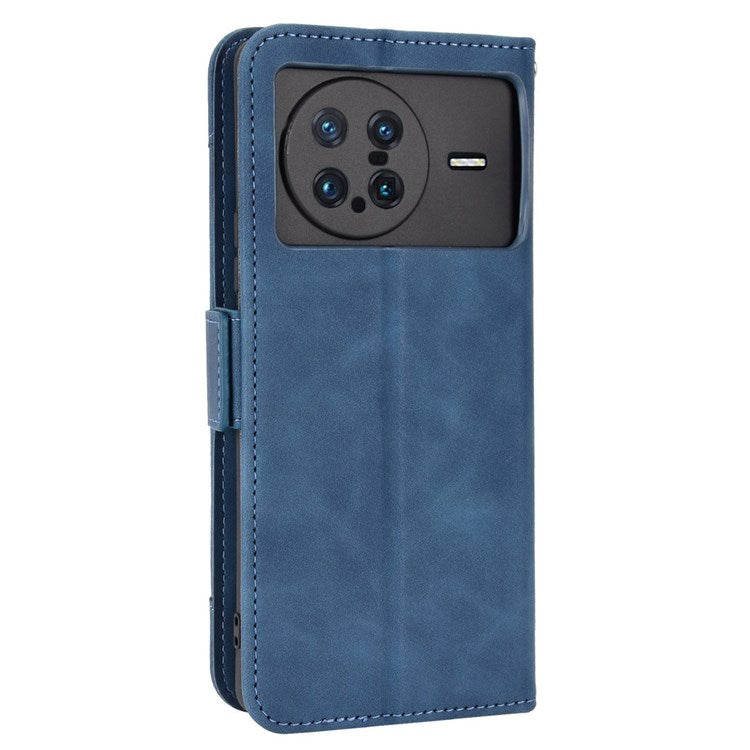 Smartphone Case for vivo X Note, Magnetic Wallet Style Stand Flip PU Leather Phone Cover - Blue