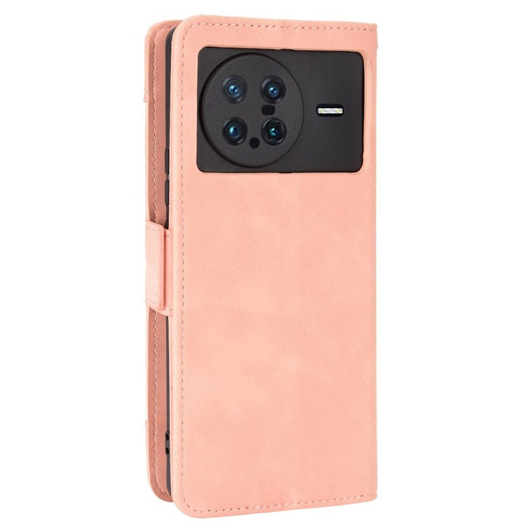 Smartphone Case for vivo X Note, Magnetic Wallet Style Stand Flip PU Leather Phone Cover - Pink