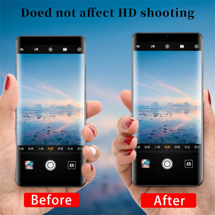 Ultra-thin Full Coverage Tempered Glass Lens Protective Film for Huawei P30 Pro