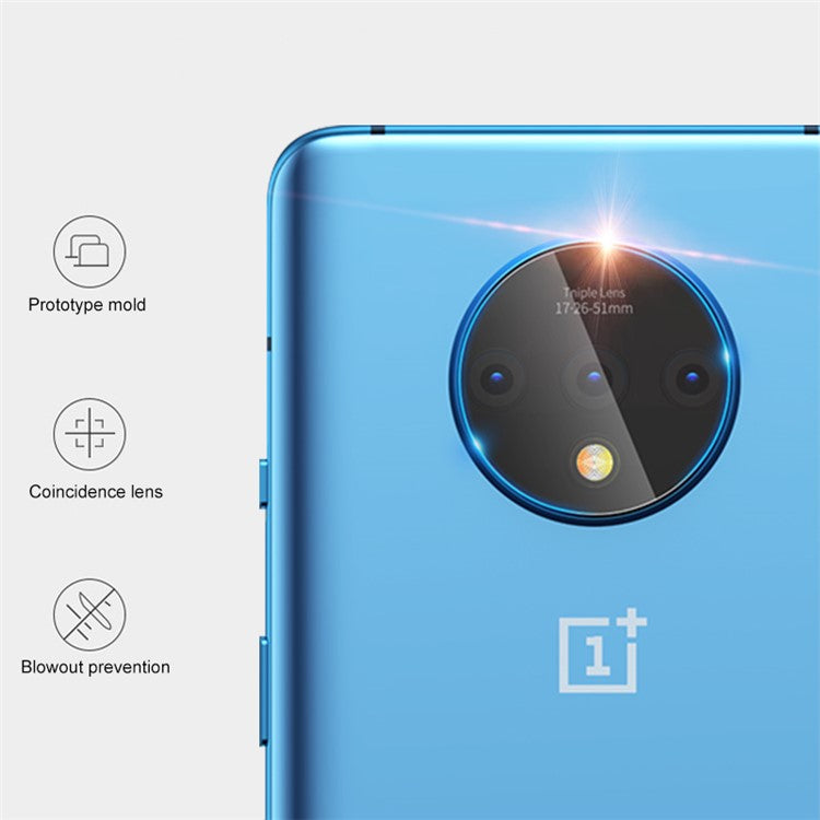 MOCOLO 2PCS 9H Tempered Glass Camera Lens Protective Films for OnePlus 7T