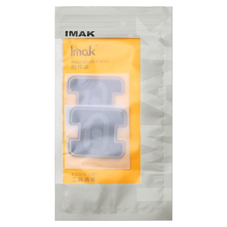 IMAK 2Pcs/Pack High Definition Camera Lens Tempered Glass Guard Film for Samsung Galaxy S20 5G