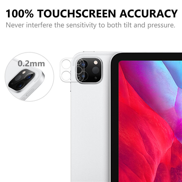 Anti-explosion 9H AGC Tempered Glass Camera Lens Protector for iPad Pro 12.9-inch (2021)(2020)