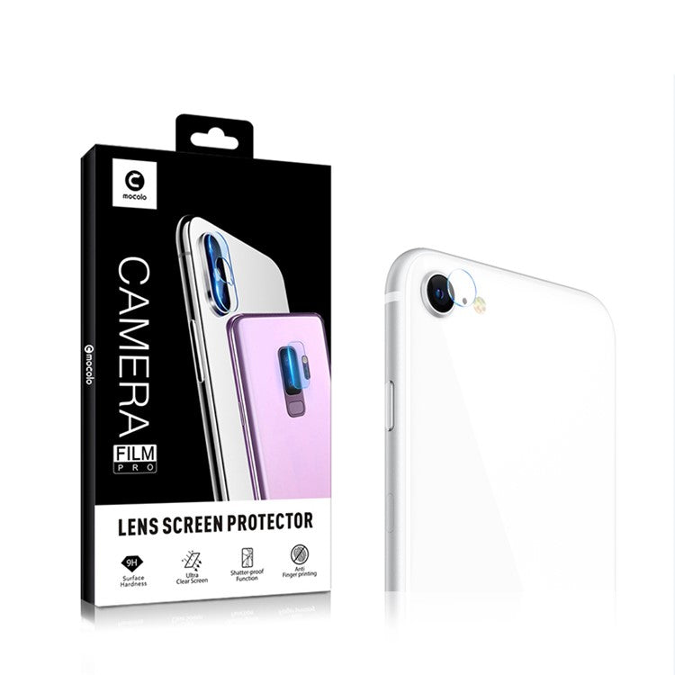 MOCOLO Anti-explosion Tempered Glass Camera Lens Protector [Ultra Clear] for iPhone SE (2nd Generation)