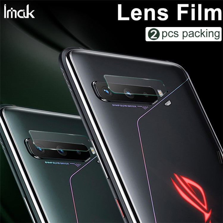 IMAK 2Pcs/Pack High Definition Camera Lens Film for Asus ROG Phone 3 ZS661KS