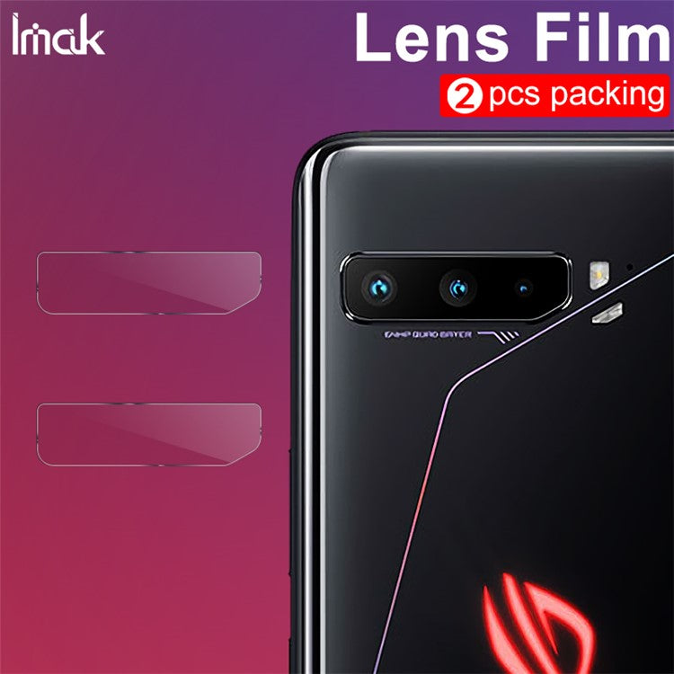 IMAK 2Pcs/Pack High Definition Camera Lens Film for Asus ROG Phone 3 ZS661KS