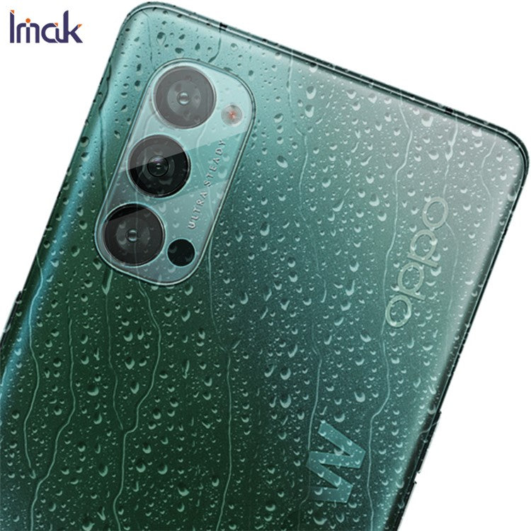 IMAK Glass Lens Film Integrated Lens Film + Lens Cap for Oppo Reno4 Pro 5G