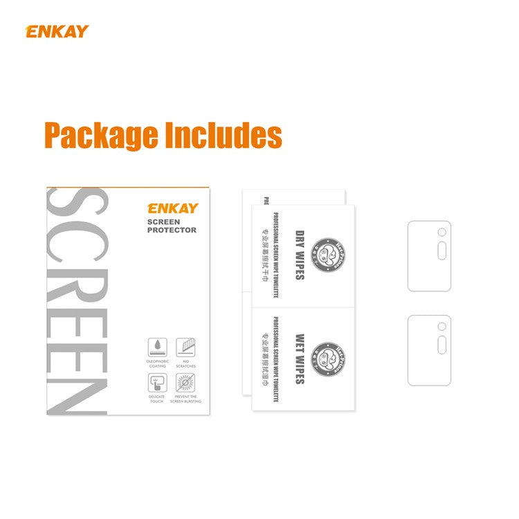 ENKAY HAT PRINCE 2Pcs for Samsung Galaxy Note20 Ultra/20 Ultra 5G [0.2mm 9H 2.15D Arc Edges] Tempered Glass Camera Lens Films