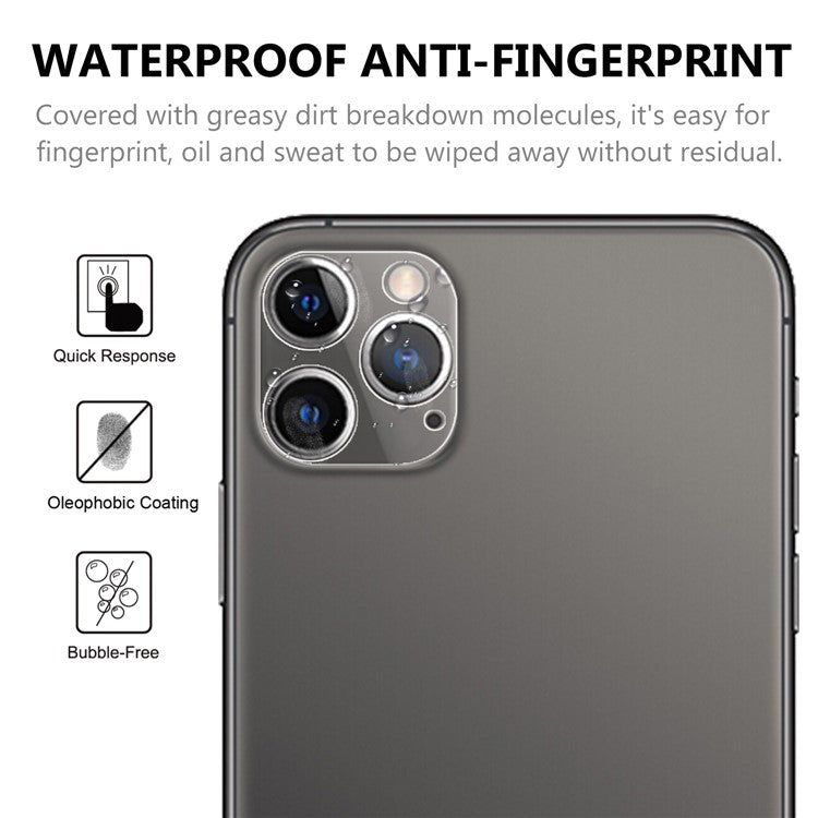 Shockproof Anti-scratch Ultra Clear AGC Tempered Glass Camera Lens Protector Film for iPhone 12 Pro Max 6.7-inch