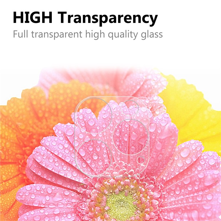 Shockproof Anti-scratch Ultra Clear AGC Tempered Glass Camera Lens Protector Film for iPhone 12 Pro Max 6.7-inch