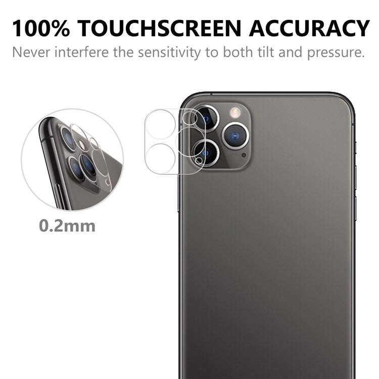 Shockproof Anti-scratch Ultra Clear AGC Tempered Glass Camera Lens Protector Film for iPhone 12 Pro Max 6.7-inch