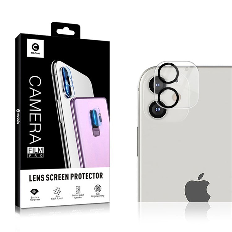 MOCOLO Silk Print Tempered Glass Camera Lens Film for iPhone 12