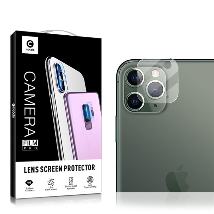 MOCOLO High Transparency Tempered Glass Back Camera Lens Protector [Full Glue] for iPhone 11 Pro 5.8 inch/11 Pro Max 6.5 inch