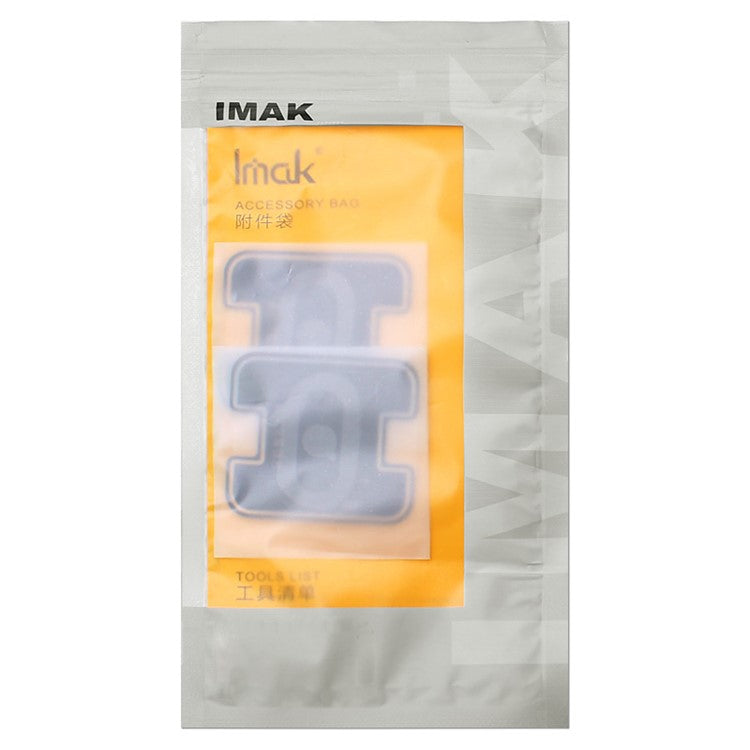 IMAK 2Pcs/Pack High Definition Glass Lens Film for Samsung Galaxy S21 Ultra 5G 5G Anti-Scratch Camera Protector Film