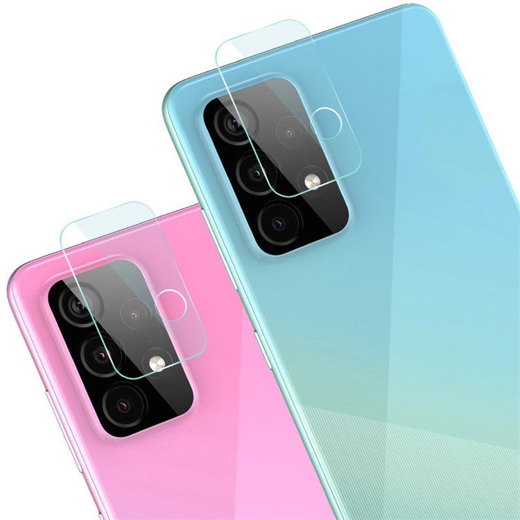 IMAK 2Pcs/Pack Anti-Scratch High Definition Glass Lens Film for Samsung Galaxy A52 4G/5G / A52s 5G/A72 4G/5G