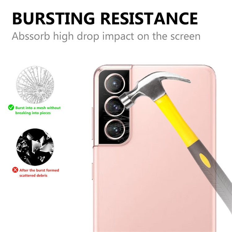 HD Tempered Glass Camera Lens Protector for Samsung Galaxy S21 4G/5G