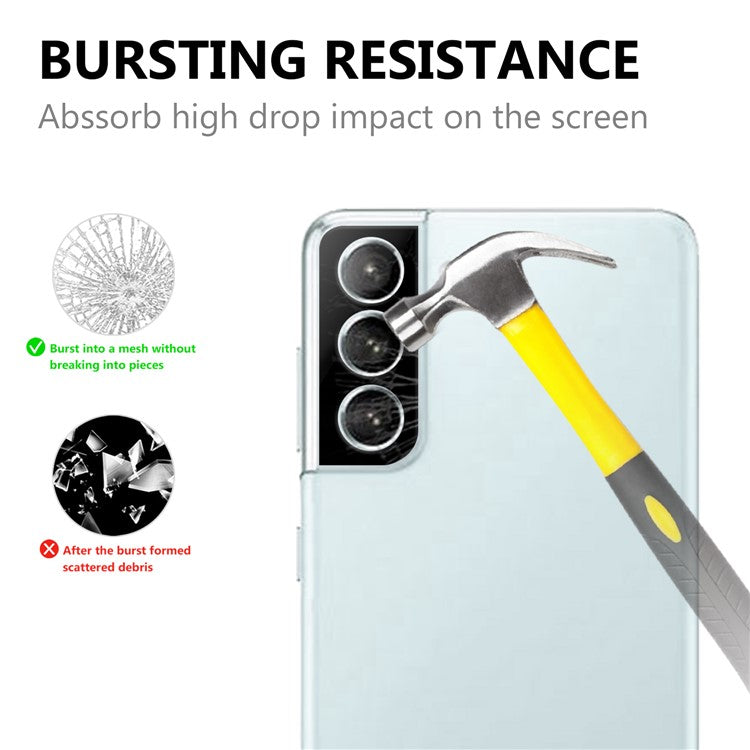 HD Tempered Glass Camera Lens Protector for Samsung Galaxy S21+