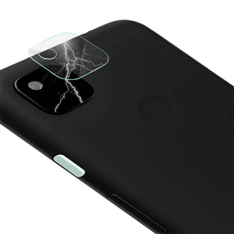 IMAK 2Pcs/Pack Wear- Resistant High Transparency Glass Protector Lens Film for Google Pixel 4a 4G