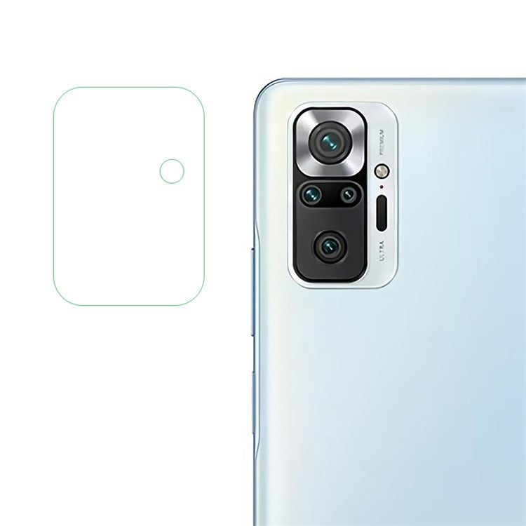 Clear Tempered Glass Camera Lens Protector Films for Xiaomi Redmi Note 10 Pro