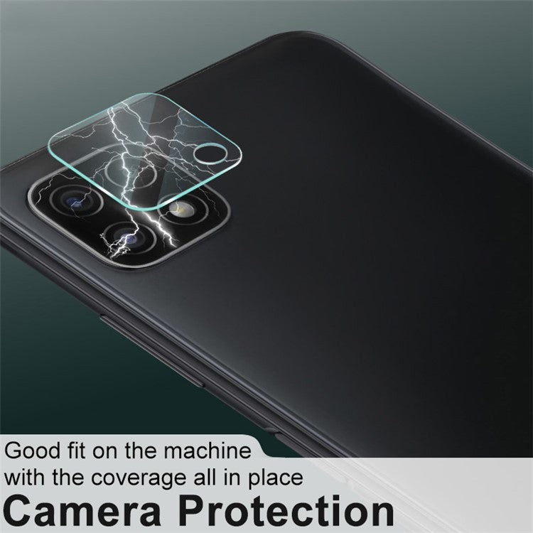 IMAK 2Set Anti-scratch Ultra Clear Tempered Glass Camera Lens Film Guard for Samsung Galaxy A22 5G (EU Version)