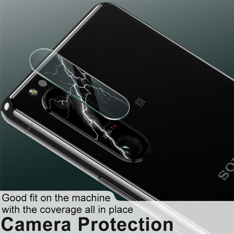 2pcs/Set IMAK Ultra Clear Full Screen Tempered Glass Camera Lens Protector Film for Sony Xperia 5 III