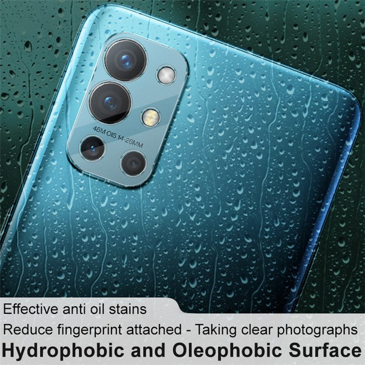 IMAK High Definition Anti-Scratch Tempered Glass Camera Lens Film + Acrylic Lens Cap for OnePlus 9R