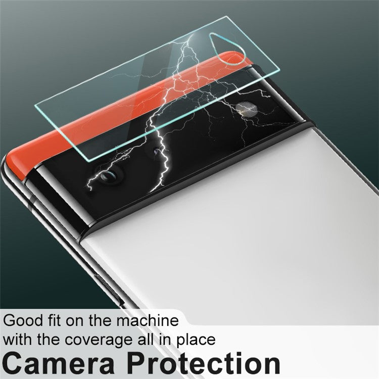 2Pcs/Pack IMAK High Definition Camera Lens Tempered Glass Film Protector for Google Pixel 6