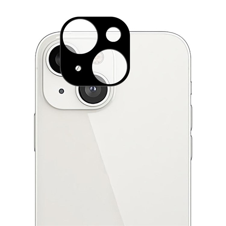 MOCOLO Silk Print Full Coverage Tempered Glass Camera Lens Film for iPhone 13 mini 5.4 inch - Black