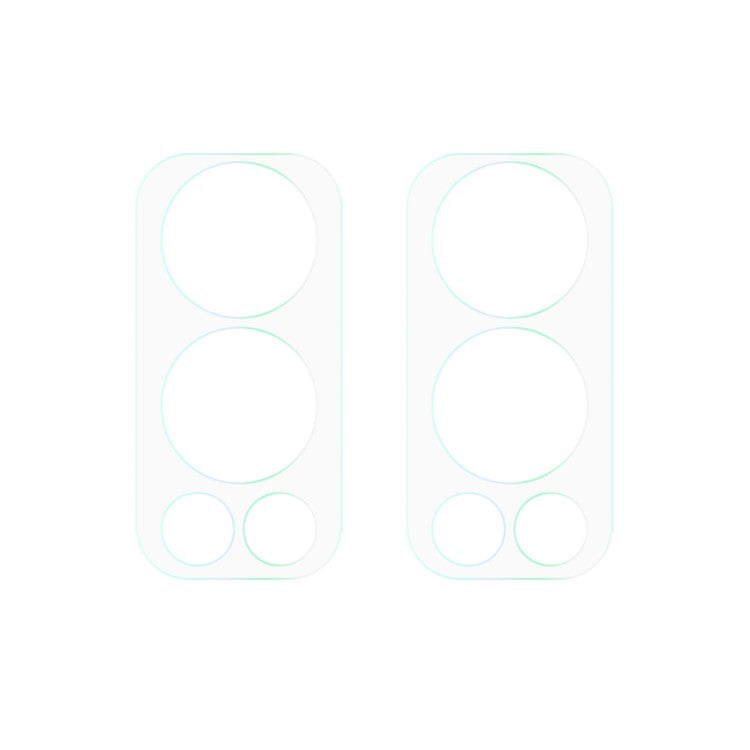 2pcs Anti-Scratch 3D Tempered Glass Camera Lens Protector Film Guard Shield for OnePlus Nord 2 5G