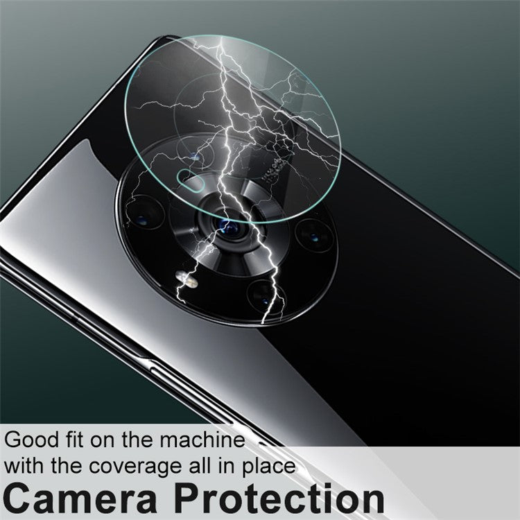 IMAK 2Pcs/Pack Scratches-Resistant Tempered Glass Camera Lens Protector for Honor Magic3