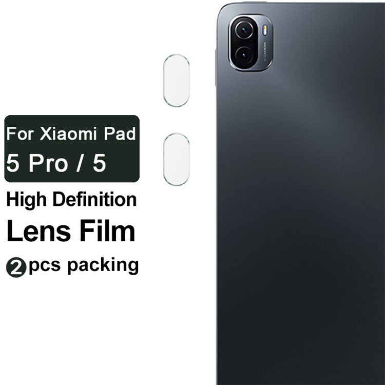 IMAK 2Pcs/Pack Ultra HD Tempered Glass Camera Lens Protector for Xiaomi Pad 5 / Pad 5 Pro