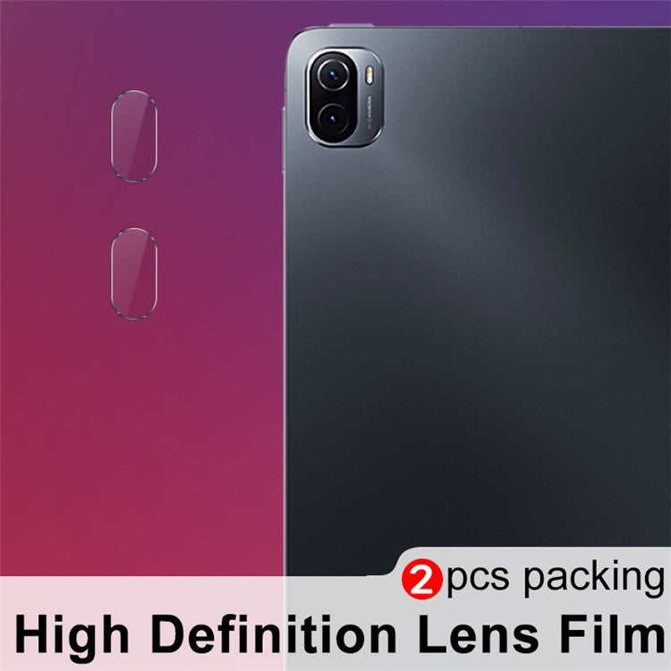 IMAK 2Pcs/Pack Ultra HD Tempered Glass Camera Lens Protector for Xiaomi Pad 5 / Pad 5 Pro