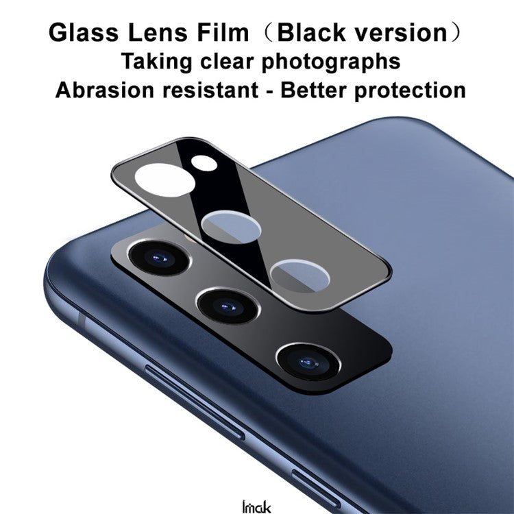 IMAK HD Clarity Bubble Free Tempered Glass Camera Lens Protector (Black Version) for Samsung Galaxy S20 Lite / S20 FE 4G / S20 FE 5G/S20 FE 2022