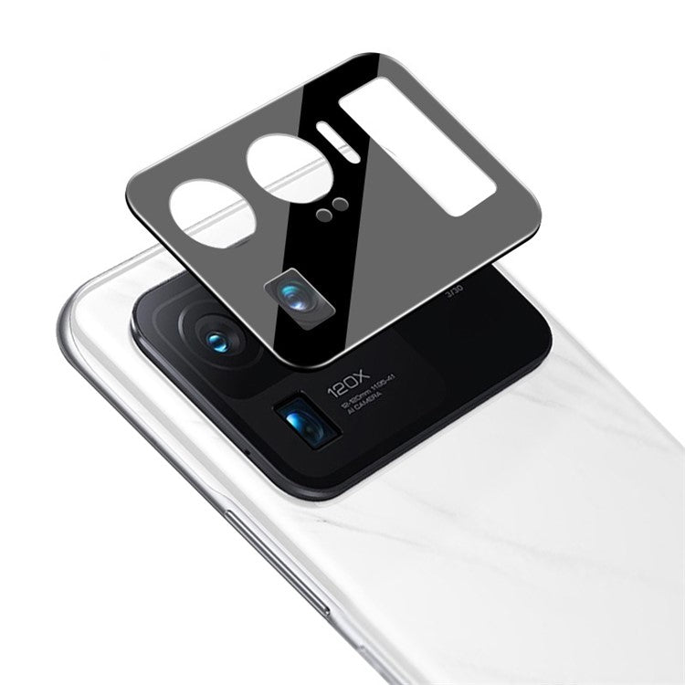 IMAK HD Precise Cutout Tempered Glass Camera Lens Protector (Black Version) for Xiaomi Mi 11 Ultra