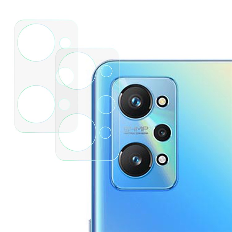 2Pcs/Set Ultra Clear Tempered Glass Full Coverage Camera Lens Film for Realme GT Neo2 5G/GT Neo 3T 5G