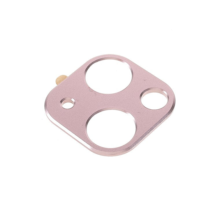 2Pcs/Set Aluminum Alloy Wear-resistant Precise Cutout Durable Camera Lens Protectors for iPhone 13 6.1 inch/13 mini 5.4 inch - Rose Gold