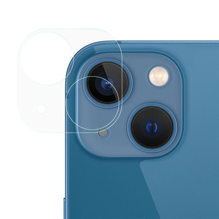 Full Coverage Scratch Resistant HD High Alumina Tempered Glass Camera Lens Protector for iPhone 13 mini 5.4 inch / 13 6.1 inch