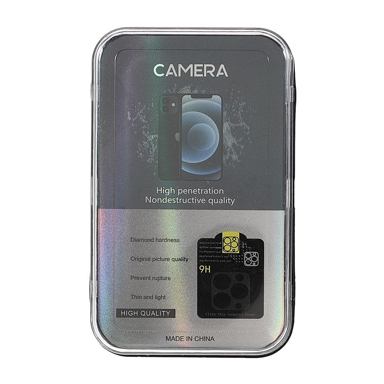 Tempered Glass Camera Lens Film 9H Hardness Silk Print Ultra Clear Full Coverage for Samsung Galaxy Z Fold3 5G