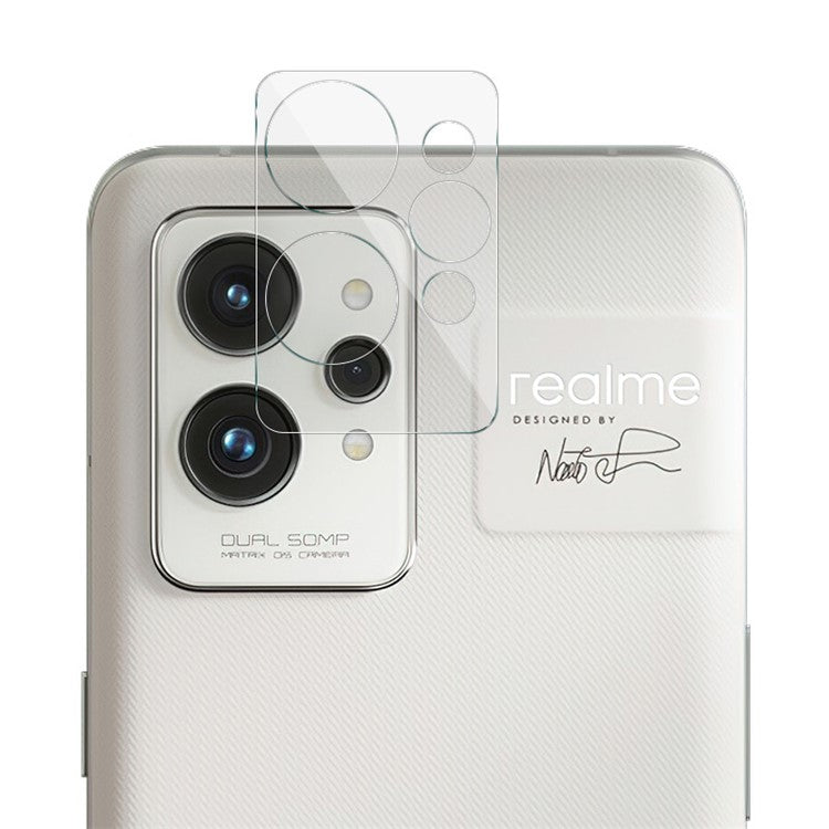 IMAK For Realme GT2 Pro Ultra Clear Anti-scratch Tempered Glass Camera Lens Film + Acrylic Lens Cap