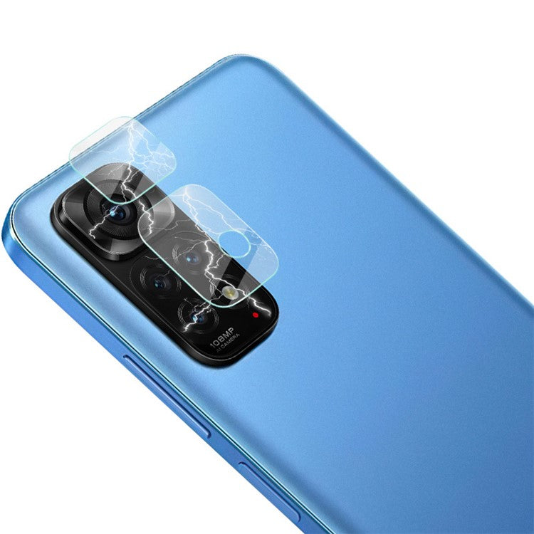 IMAK 1Set Camera Lens Protectors for Xiaomi Redmi Note 11S 4G, HD Clear Scratch-Resistant Tempered Glass Camera Lens Cover