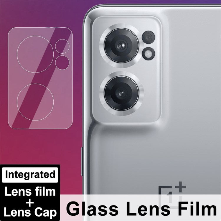 IMAK for OnePlus Nord CE 2 5G High Definition Tempered Glass Camera Lens Film + Acrylic Lens Cap