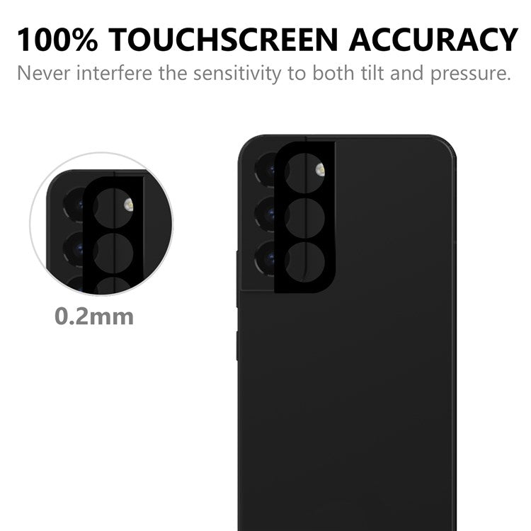 For Samsung Galaxy S22 5G HD Lens Camera Protector Scratch Resistant Touch Sensitive AGC Tempered Glass Camera Screen Cover Film