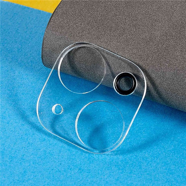 For iPhone 14 Plus 6.7 inch Full Coverage Camera Lens Protector Tempered Glass Ultra Thin Camera Lens Cover - Transparent