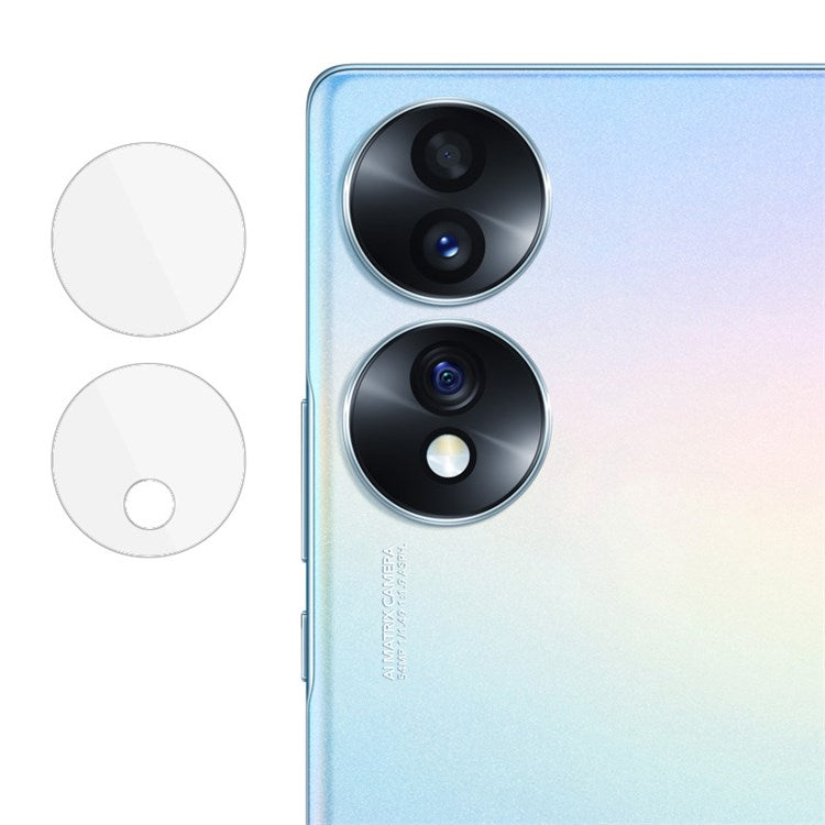 IMAK 1 Set for Honor 70 5G Camera Lens Protector HD Clear Anti-Scratch Tempered Glass Film