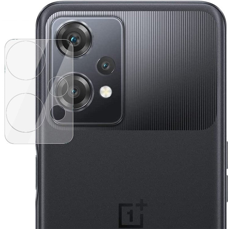 IMAK for OnePlus Nord CE 2 Lite 5G / Oppo K10x 5G Rear Back Camera Lens Protector Clear Integrated Tempered Glass Lens Film + Acrylic Lens Cap