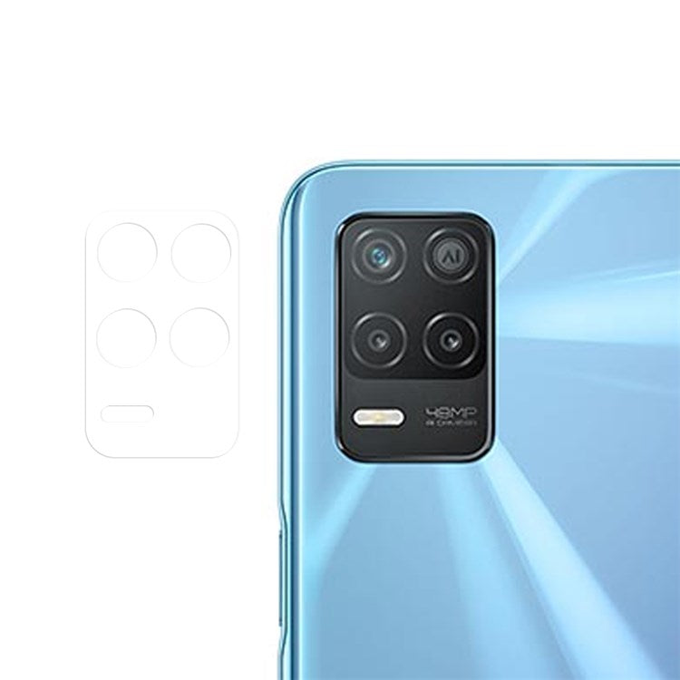 Tempered Glass Rear Camera Lens Protector for Realme 8 5G, Bubble-free Anti-scratch Camera Lens Film